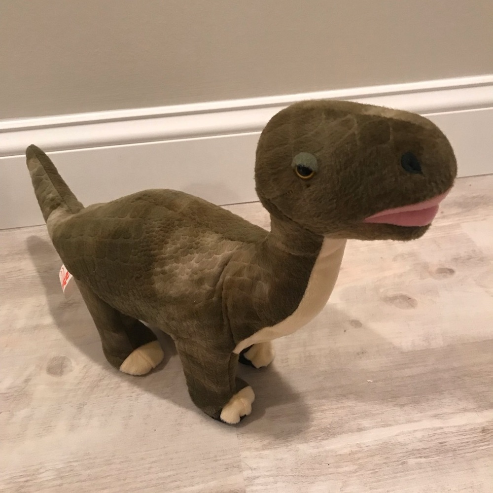Talking Brontosaurus Plush Dinosaur